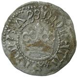 239 STOCKHOLM. Halvörtug 1478 med krönt framvänt huvud)(krona. SCS ERICVS REX) (MONETA STOCH 78.