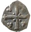 332 333 334 335 332 VISBY? Penning. Brakteat med kors med ett treflikigt blad i vardera hörnet. LL XIX:3. 0,14 g. R. Ex Stockholms auktionsverk 1991-03-22, nr 8052.