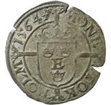 Korroderad. 1/1+ 1000 446 STOCKHOLM. Örtug u. å, fyrk 1522. SVARTSJÖ. 4 penningar 1547. SM 57, 74, 208. Kantfel och korrosion. Totalt 3 ex. 1?-1 1000 447 STOCKHOLM. Fyrk u. å. (2). SM 95.