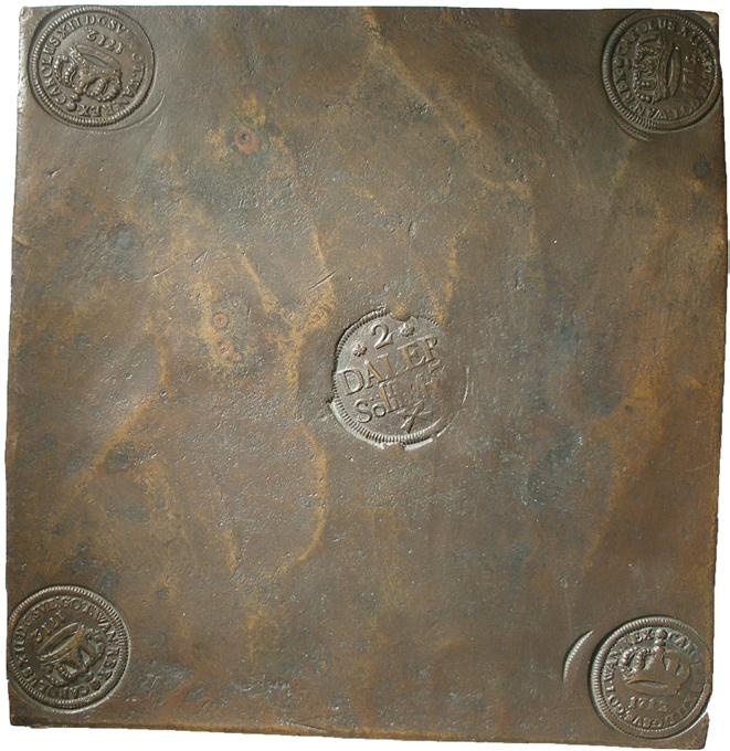 525 AVESTA. 2 daler SM 1712. SM 160.