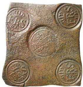 1 1 200 543 AVESTA. ½ daler SM 1731. SM 283.
