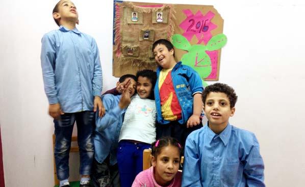 Foto: EFKs arkiv Skola för barn med funktionsnedsättning i Bayad, Egypten Bayad är ett fattigt samhälle, och likt många andra samhällen i Egypten finns många barn och vuxna med olika
