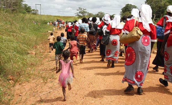 Mikrokrediter ger möjlighet till försörjning, Zambia I det här projektet ges stöd till änkor som saknar möjlighet till försörjning och därmed har svårt