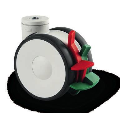 För att göra det ännu effektivare har vi dessutom utvecklat LINEA combined, Serie 594C, som kombinerar kickpedalen med tre