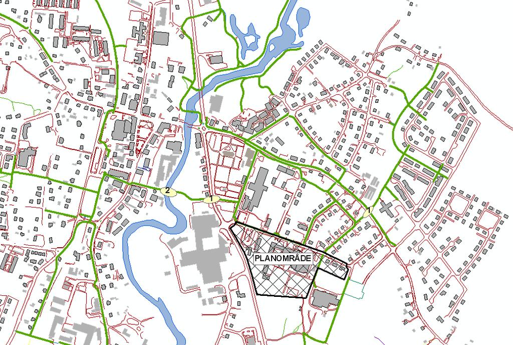 DNR 2012-1346 Sida 3 av 5 - Gatunät, gång och cykeltrafik Av säkerhetsskäl råder, och kommer fortsätta råda, utfartsförbud mot Lv 154.