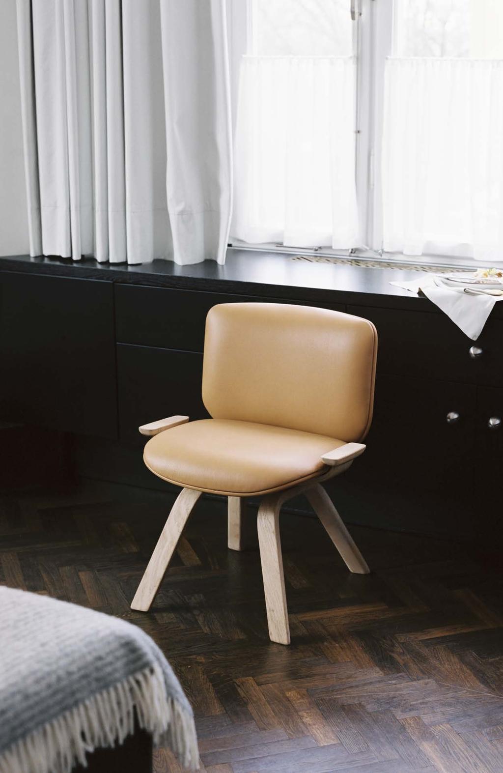 01 Armchair Guest by Monica Förster Monica Förster s Guest is easily recognized by its distinct use of bentwood as well as its graceful measurements.
