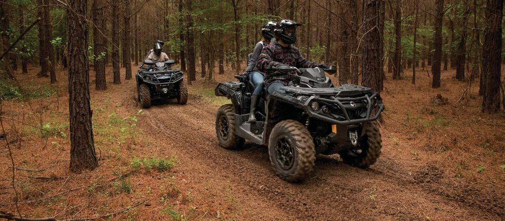OUTLANDER 650 / 1000 ALL SLAGS TERRÄNG, ALL SLAGS S ANVÄNDNING, ÅRET RUNT.