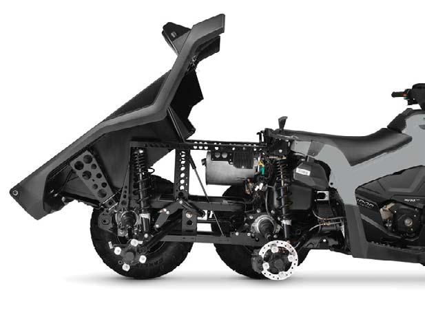 FUNKTIONER BEPRÖVADE ROTAX -MOTORER MED LÅG VÄXEL BRANSCHLEDANDE PRESTANDA LÅG VÄXEL De beprövade Rotax-motorerna ger överlägsen kraft och prestanda samtidigt som de är både pålitliga och effektiva.
