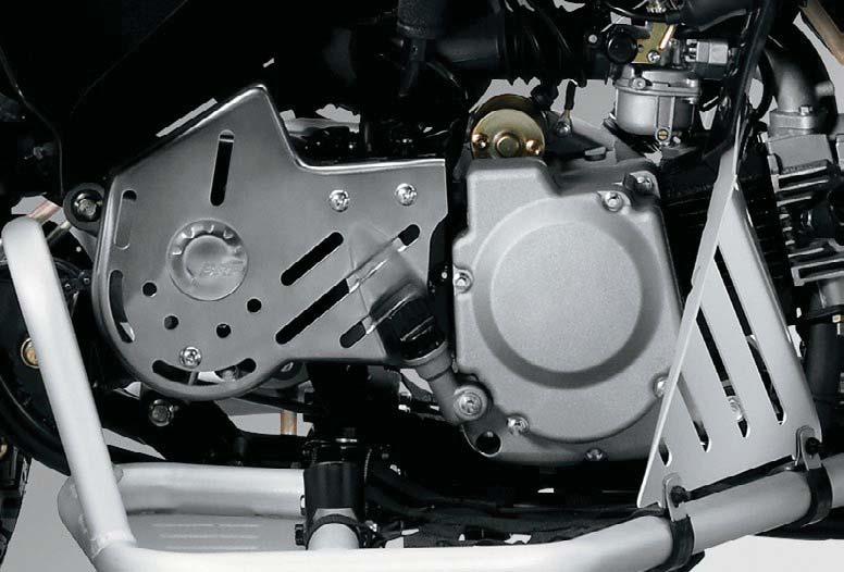 FUNKTIONER HELAUTOMATISK KONTINUERLIGT VARIABEL TRANSMISSION (CVT) ALLTID RÄTT VÄXEL Med kontinuerligt variabel transmission (CTV; CVT Continuously Variable
