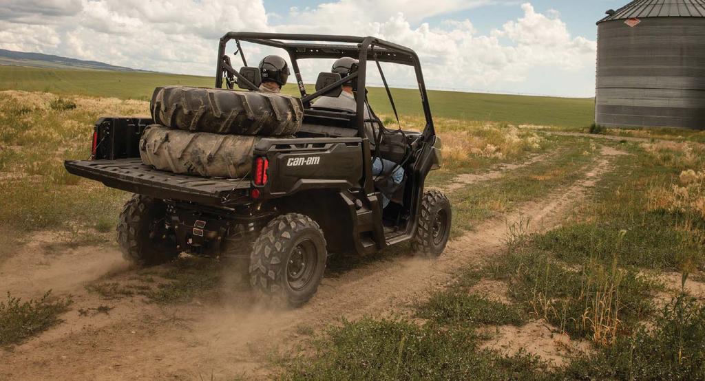 VÄLJ DITT FORDON SE SYMBOLER VID VARJE MODELL OFF-ROAD TERRÄNGFORDON (ATV) Can-Am ATV-fordon är särskilt utvecklade för körning i terräng och är inte lämpade för körning på allmän väg.