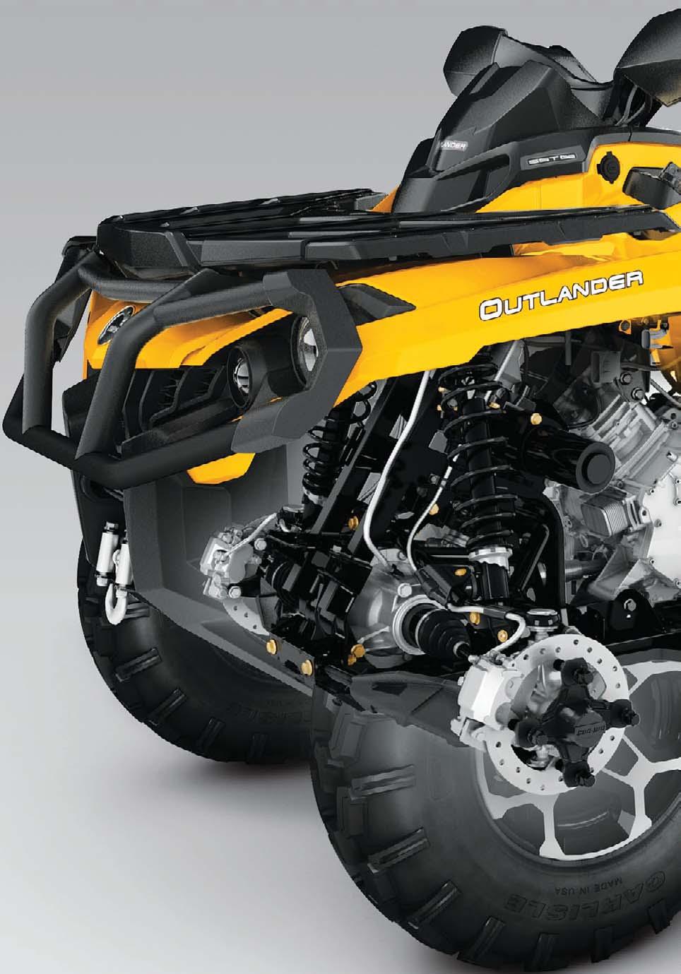 4 2 2 VISCO-LOK FRÄMRE DIFFERENTIAL MED AUTOMATISK SPÄRR BÄTTRE GREPP Vår exklusiva progressiva VISCO-LOK främre differential med automatisk spärr