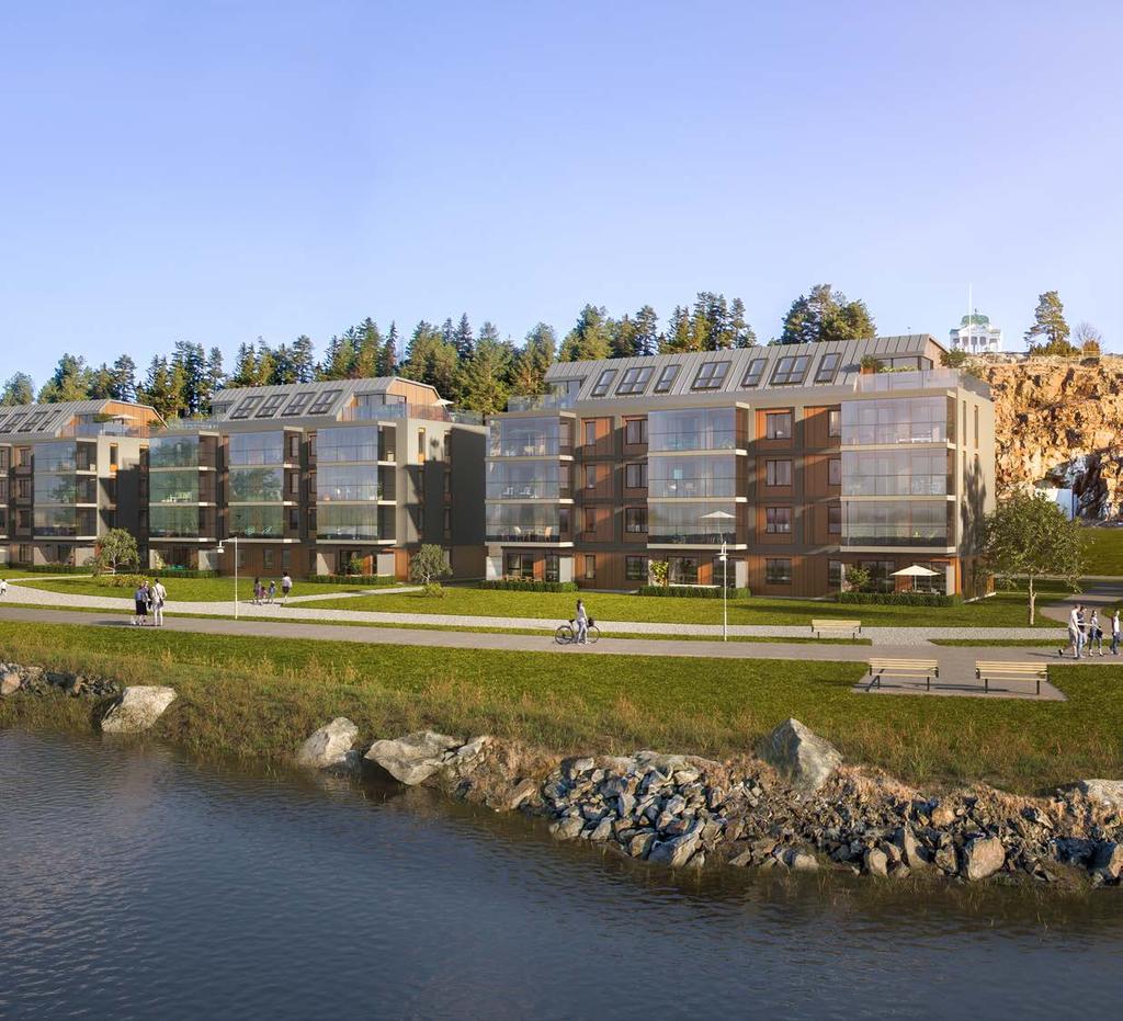 PROJEKTET I KORTHET 40 st bostadsrättslägenheter om 2 4 rum och kök 3 st flerfamiljshus om 4 våningar samt vindsvåning Byggherre är Lillskär AB, www.lillskar.