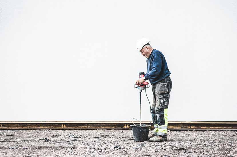 VI BYER I BETO - DET KÄS TRYT Brf Vårbjörken kommer att uppföras med en stomme helt av betong med en isolering bestående av cellplast.