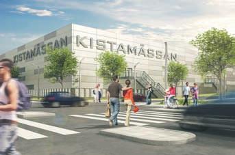 28 Elmia lockar storpublik till mässan som bara växer Den nya Kistamässan erbjuder en 15 000 kvadratmeter stor utställningslokal med en utställningsyta på 10 000 kvadratmeter.