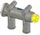 294 Kylsystem / Cooling system Vakuumventil / Vacuum valve Expansionspluggar / Expansion plugs Vakuumventil / Vacuum valve Anslutning / Hose connector 23701 21662701 16mm 23702 21662702 19mm 23703