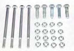 Kylsystem / Cooling system INNEHÅLL 301 Bultsatser för avgaslimpa / Bolt kits for exhaust manifolds B30 AQ165A, BB165A AQ170A, AQ170B,