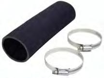 310 Kylsystem / Cooling system Avgasslang för avgaskrök / Exhaust hose for exhaust bend B16, B18, B20, V8, D19, D21, D29, D32