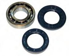 Motordelar / Engine parts INNEHÅLL 63 Reperationssats för svänghjulskåpa / Repair kits for flywheel casing Motor typ AQ-drev typ Engine type Sterndrive type AQ165A 250 AQ170A 270 AQ170B 270 Lager /
