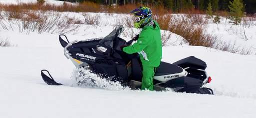 laris själva förvånades över dess lössnöegenskaper med 38-kammar och valde att ta ytterligare ett steg mot lössnöanpassning i år.