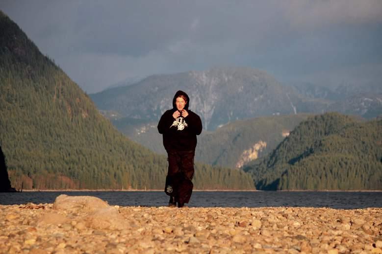 Fick en gammal M7:a till förfogande och begav mig ner till en nationalpark strax utanför Vancouver tillsammans med en nu höggravid flickvän.