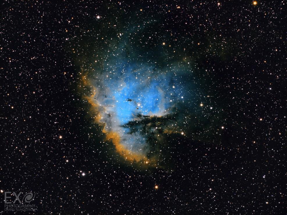 7 nebulositeten tas fram. Ju mer data du hämtar in, desto bättre detaljer men inte bara det. Förhållandet mellan data/brus (S/N ratio) ökar.