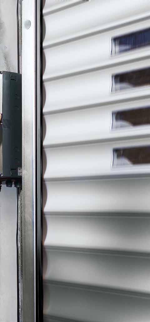 Bättre med system På så sätt arbetar komponenterna exakt med varandra och garanterar att porten fungerar mycket säkert.