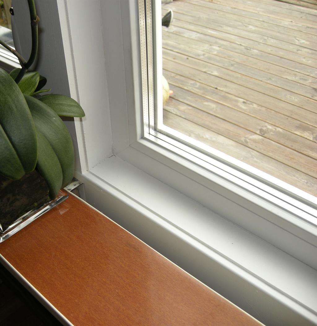 Referenser PVC 1-luft fast fönster på bv.