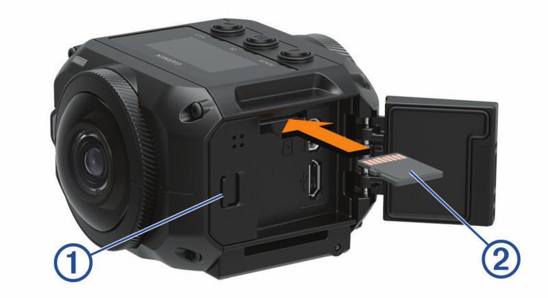 Montera batteriet VARNING Den här produkten innehåller ett litiumjonbatteri.