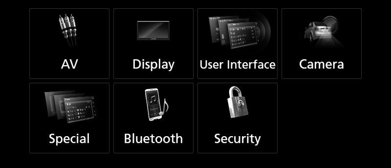 Bluetooth-kontroll Inställning av Hands-Free Du kan göra olika inställningar av handsfreefunktionen. 1 Tryck på knappen [MENU]. hhpopup-menyn visas. 2 Tryck på [SETUP]. hhskärmen SETUP Menu visas.