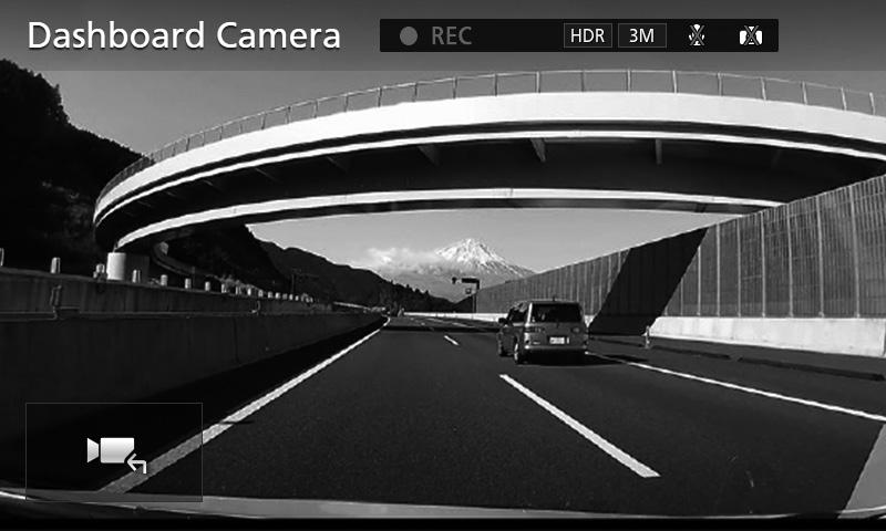 Andra externa komponenter Front Camera Mirror Image (DDX9717BTS) Om du väljer [ON] för [Dashboard Camera / Front Camera]. ON: Visar bilden från den framåtriktade kameran horisontellt spegelvänd.