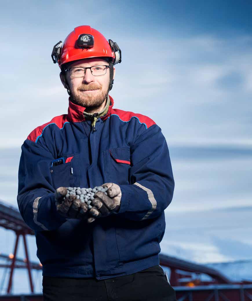 LKAB:s konkurrenskraft bygger på vår förmåga att leverera högkvalitativa järnmalmsprodukter till kunder med höga produktkrav. Projektchef Björn Åström.