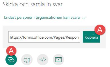 10. Forms - Dela A: Välj att klicka på den gröna