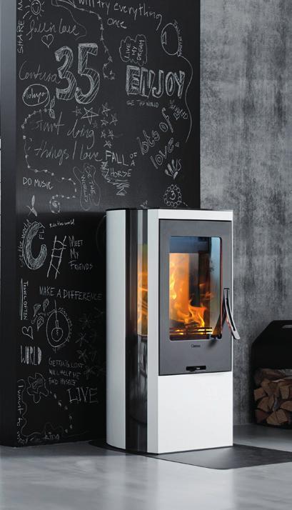 Överströmningsventil (bypass) Pannan är försedd med en elpatron på 13,0 kw.
