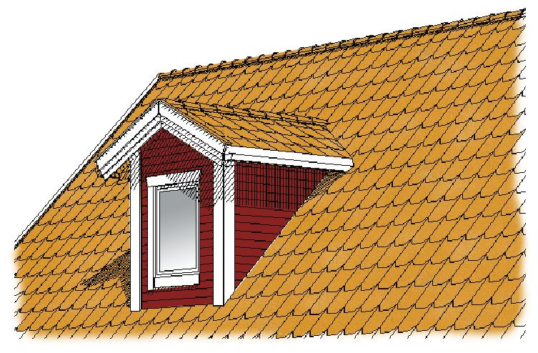 tryckimpregnerade bjälkar. Räcken.