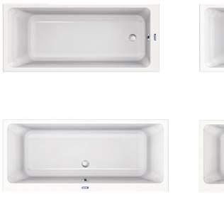 badkar prime-line 260 170x75 cm 10.950:- prime-line 261 180x75 cm 11.