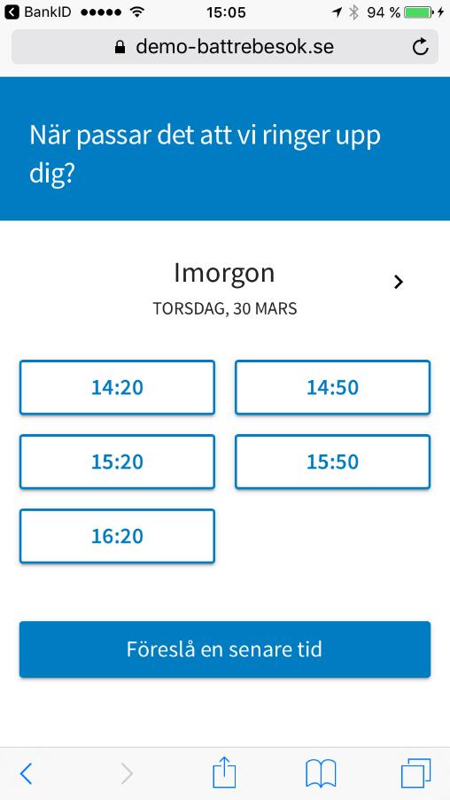 anpassas efter tidigare