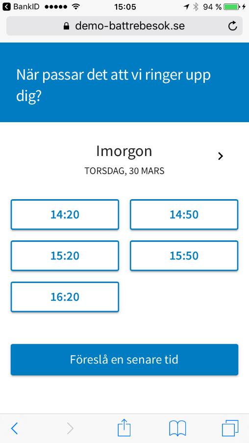 anpassas efter tidigare