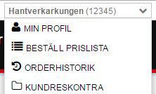 Skapa ny offert Här skapar du en offert som kan användas för utskrift till slutkund. Under Inställningar kan du t.ex. skapa en mall för sidfoten till dina offerter samt lägga till en logotyp.