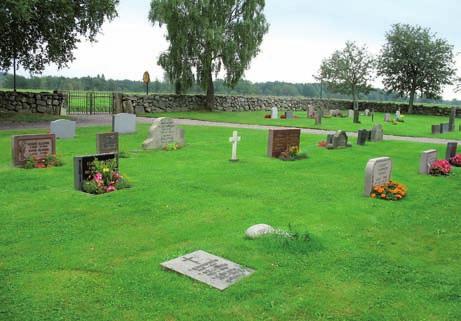 Kvarter C, i bakgrunden kvarter B Kvarter F, på andra sidan grusgången kvarter E.