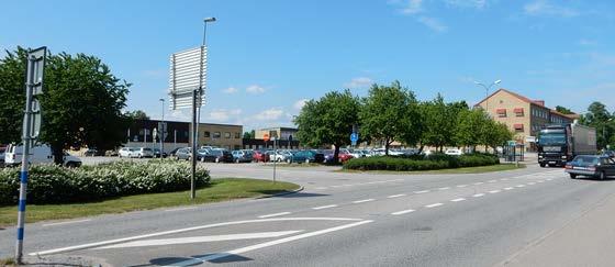 Fördjupad översiktsplan för Alvesta tätort Samrådshandling Attraktiva boende- och livsmiljöer Grusplanen Området används idag som parkering och är bebyggd med gympasal.
