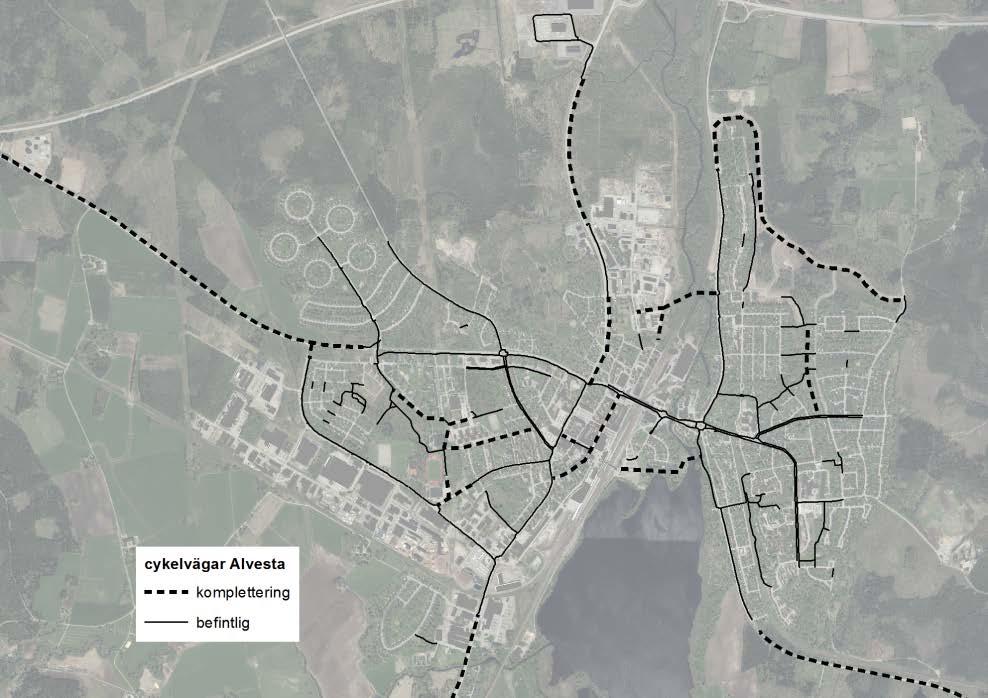 Fördjupad översiktsplan för Alvesta tätort Samrådshandling Ett triangelspår i Alvesta kan medföra påverkan längre bort, bland annat på kapaciteten i Älmhult och Värnamo.