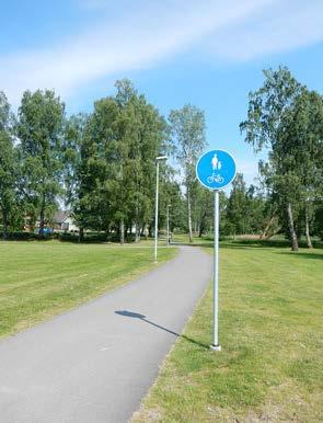 tuella sträckor är Växjövägen mot Gemla, Värnamovägen mot Hjortsberga via verksamhetsområdet Orrakullen samt en saknad länk längs med väg 126 till vägen mot Benestad.