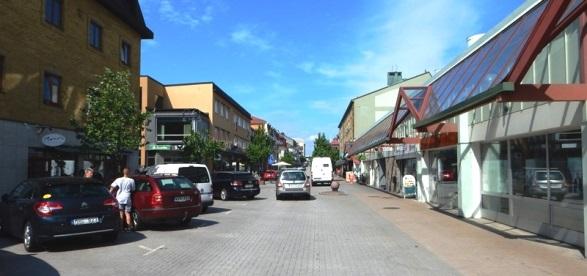 Fördjupad översiktsplan för Alvesta tätort Samrådshandling nen och kopplingen mellan Centralgatan och Storgatan blir tydligare för gående. På centralplan är idag biltrafiken dominerande.