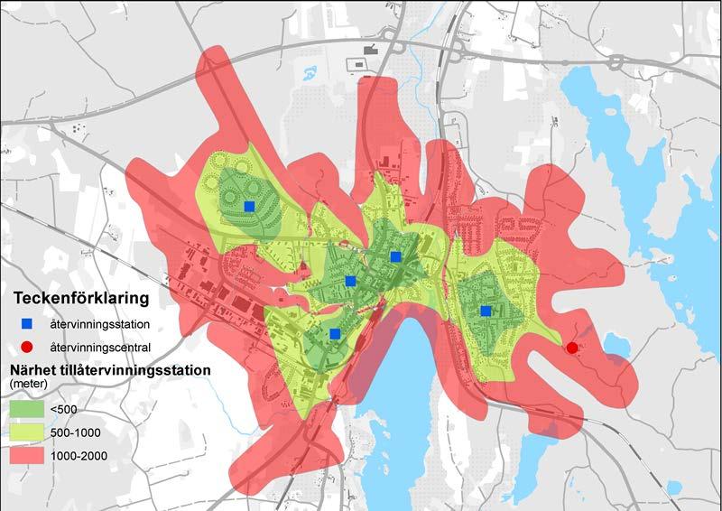 Fördjupad översiktsplan för Alvesta tätort Samrådshandling Konsekvenser spillvatten +Befintligt reningsverk kan användas. flera har kortare resväg till.