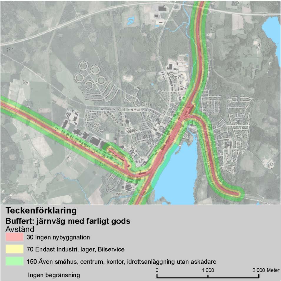 Fördjupad översiktsplan för Alvesta tätort Samrådshandling Olycksrisk I Alvesta tätort finns 9 tillståndspliktiga verksamheter, i enlighet med miljöbalken (MB 9 kap.).