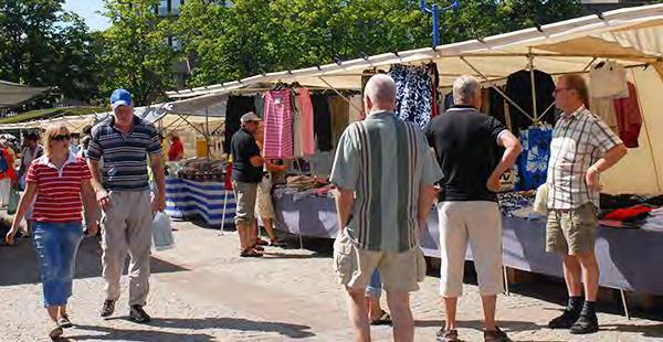 Torghandel gör centrum unik som