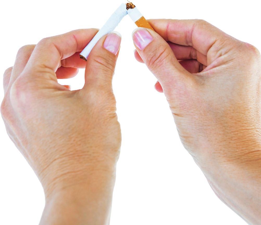 16 Tema beroende rökning evidens Medicin och läkemedel 3 / 2015 rökstopp även om patienten har kontakt med Sluta-röka-linjen och förskrivning av läkemedel ska ske från vårdcentralen.