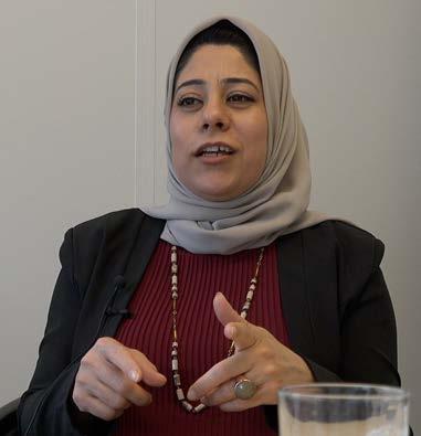 Bostadsort och boendemiljö Sirwa lyfter vikten av att boendemiljön påverkar ens möjligheter till integration och språkinlärning. Det handlar om att kunna känna sig trygg.