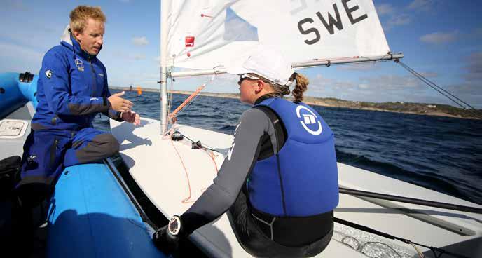 SVENSK SEGLING: KAPPSEGLING Satsning på nästa generation Samtidigt som OS-laget genomförde sina sista förberedelser inför OS i början på sommaren inledde SSF en satsning på nästa generation
