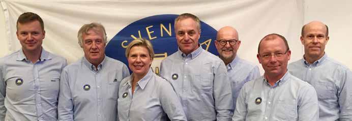 SVENSK SEGLING: LEDARE SSF:s styrelse 2016 (fr.v.): Fredrik Norén, Arne Larsson, Marie Björling Duell, Anders Selling (ordförande), Mikael Stamming, Jonas Brandén och Hans Ramne.